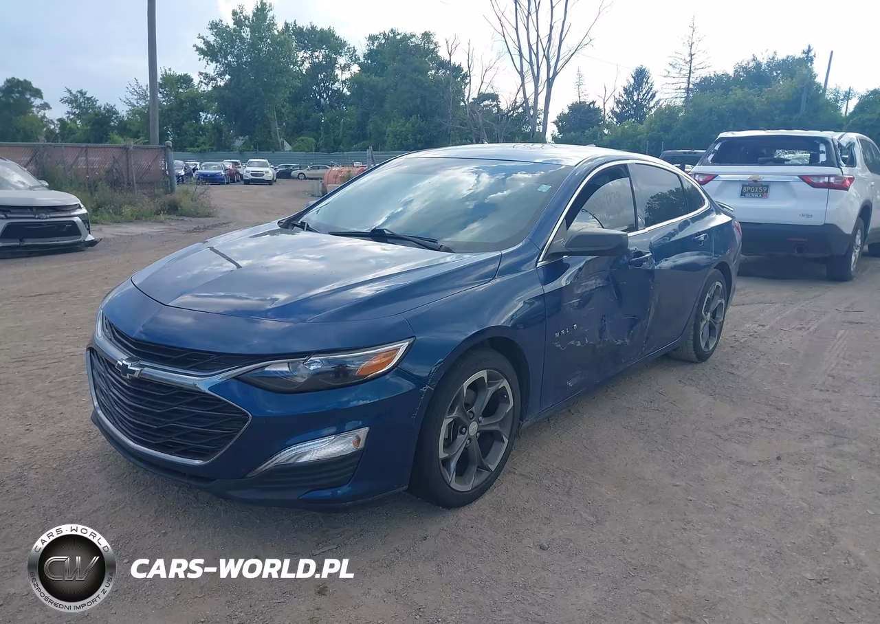 2019 Chevrolet Malibu Rs VIN:1G1ZG5STXKF187148 - 2