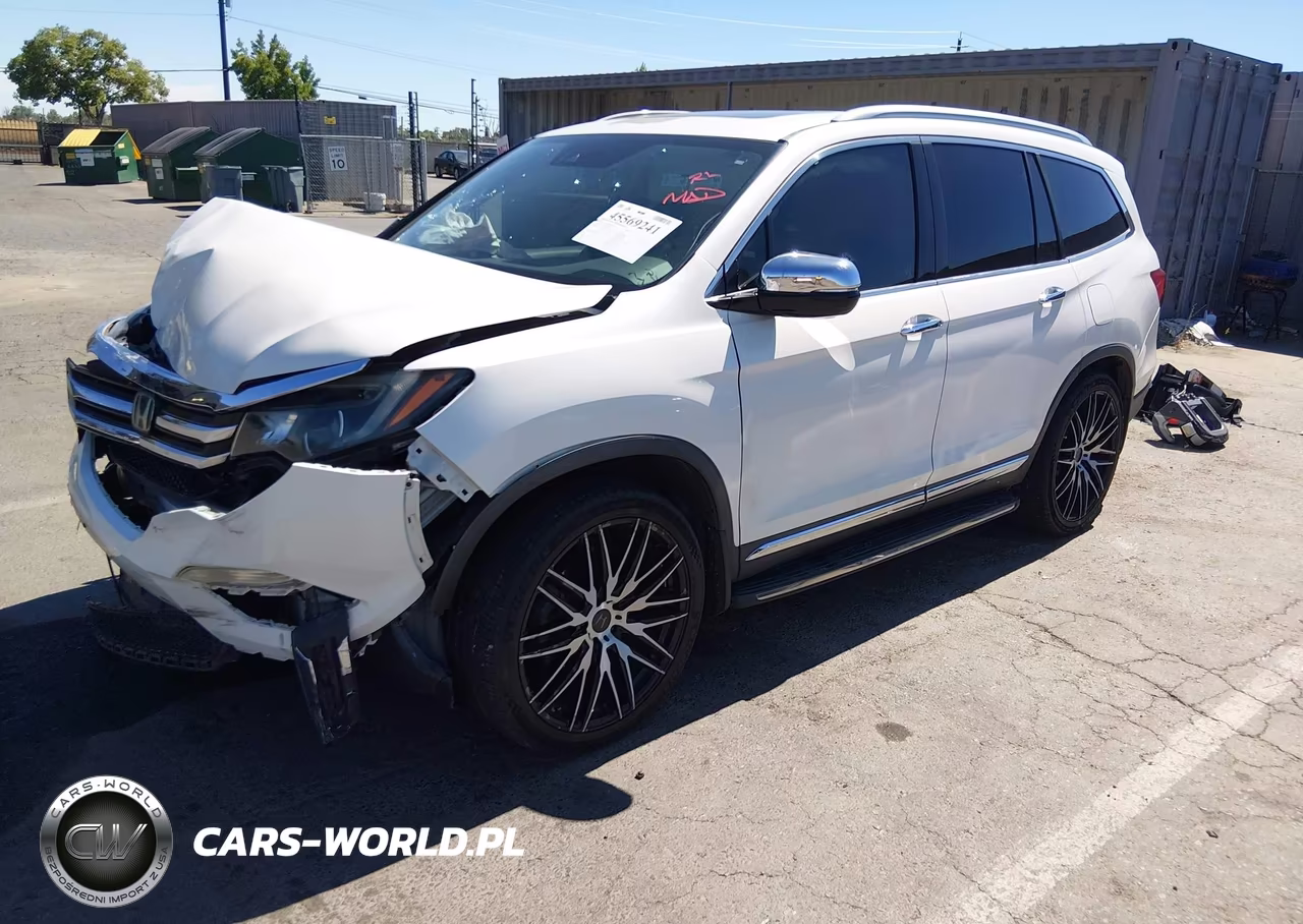 2016 Honda Pilot Elite VIN:5FNYF6H05GB069612 - 2