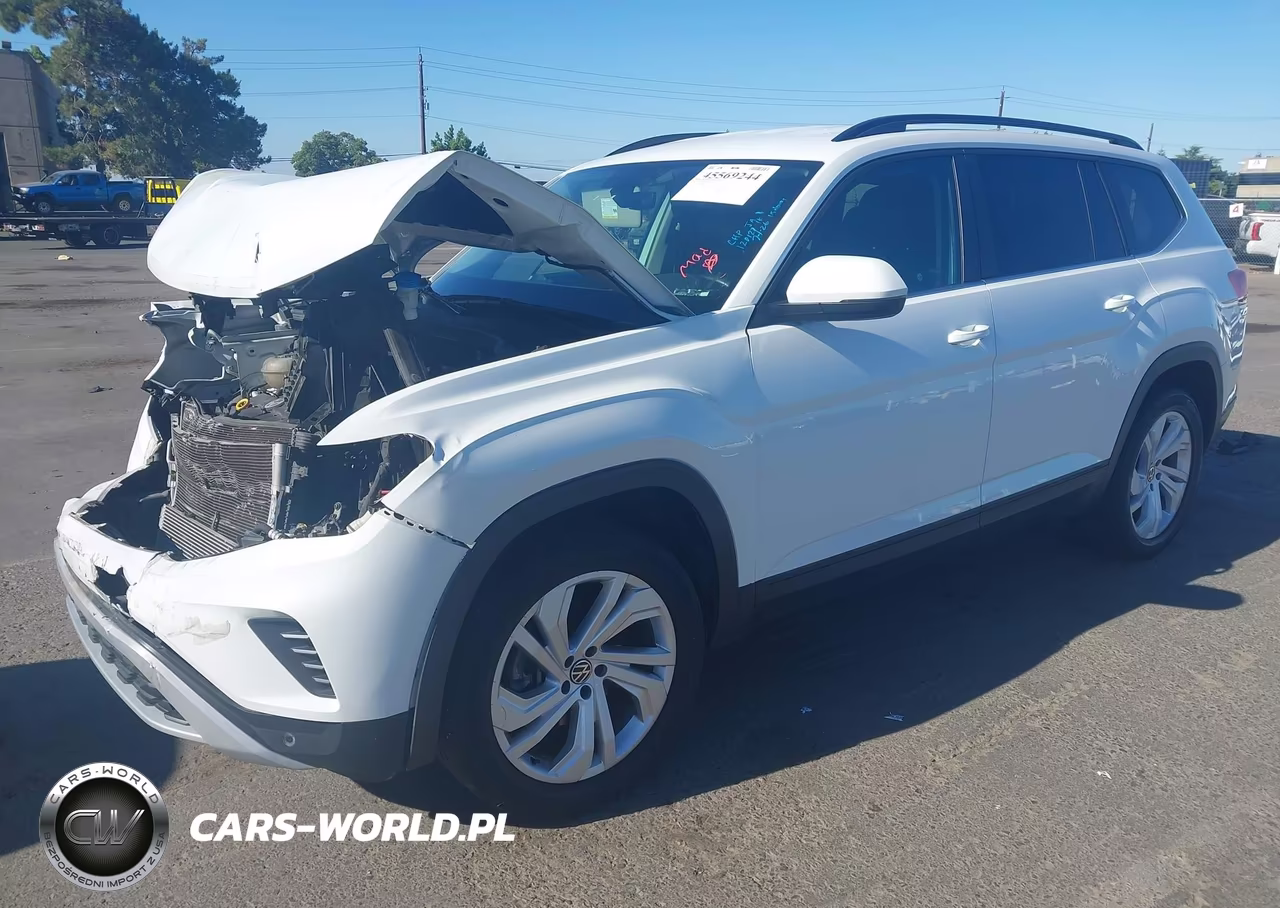 2021 Volkswagen Atlas 3.6L V6 Se W-Technology VIN:1V2HR2CA5MC548815 - 2