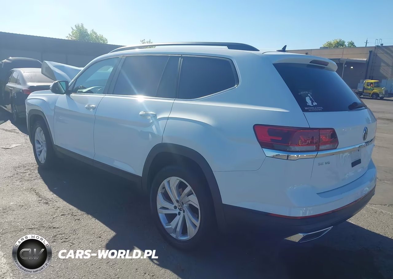 2021 Volkswagen Atlas 3.6L V6 Se W-Technology VIN:1V2HR2CA5MC548815 - 3