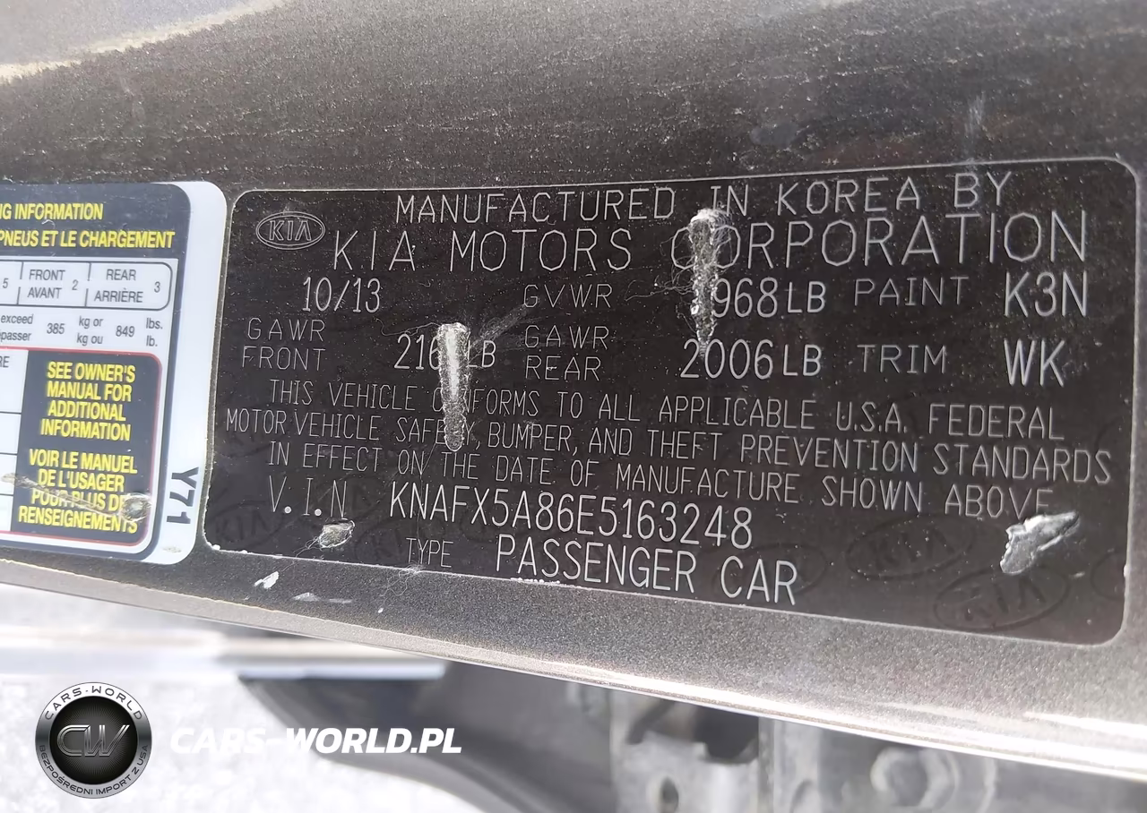 2014 Kia Forte Ex VIN:KNAFX5A86E5163248 - 9