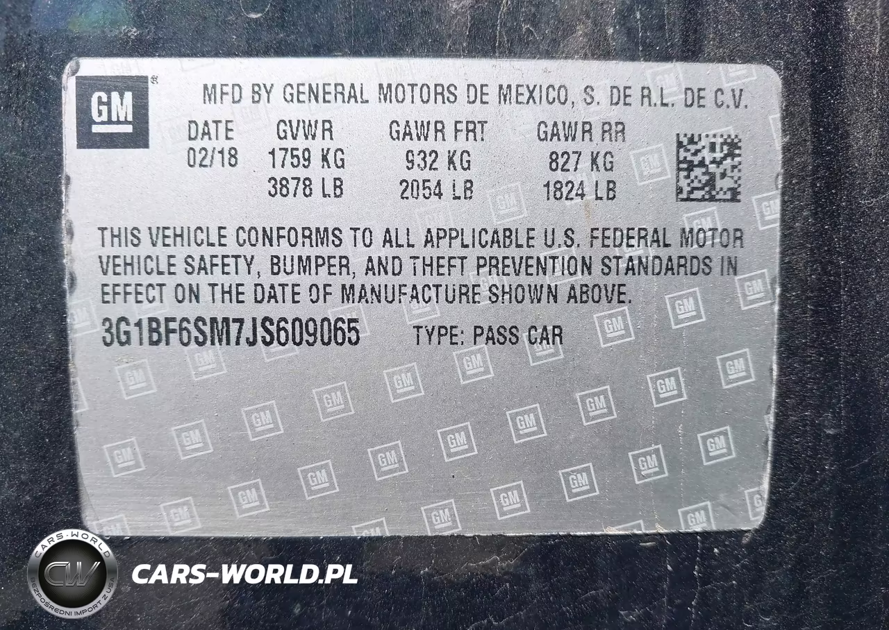 2018 Chevrolet Cruze Premier Auto VIN:3G1BF6SM7JS609065 - 9