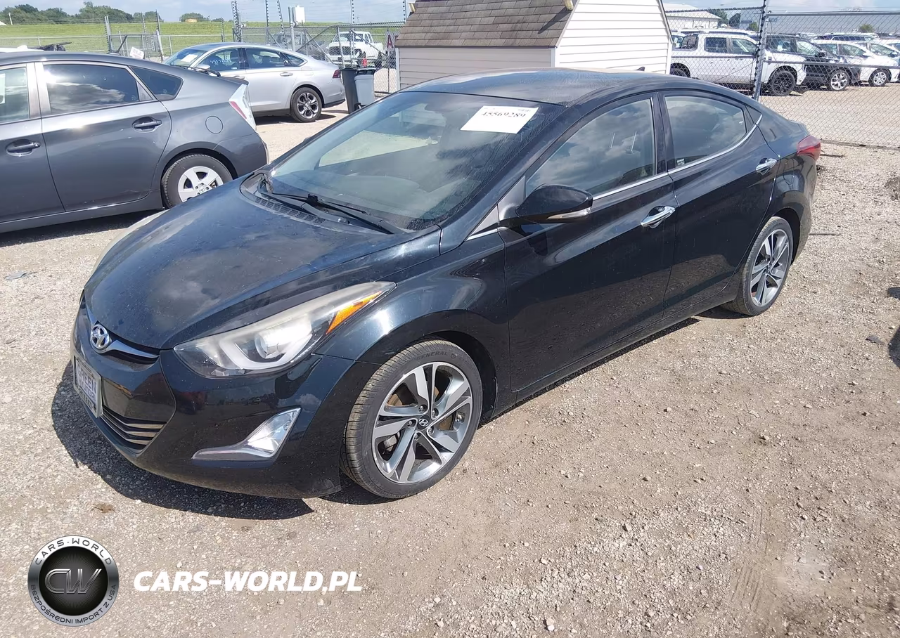 2014 Hyundai Elantra Limited VIN:KMHDH4AE5EU046138 - 2