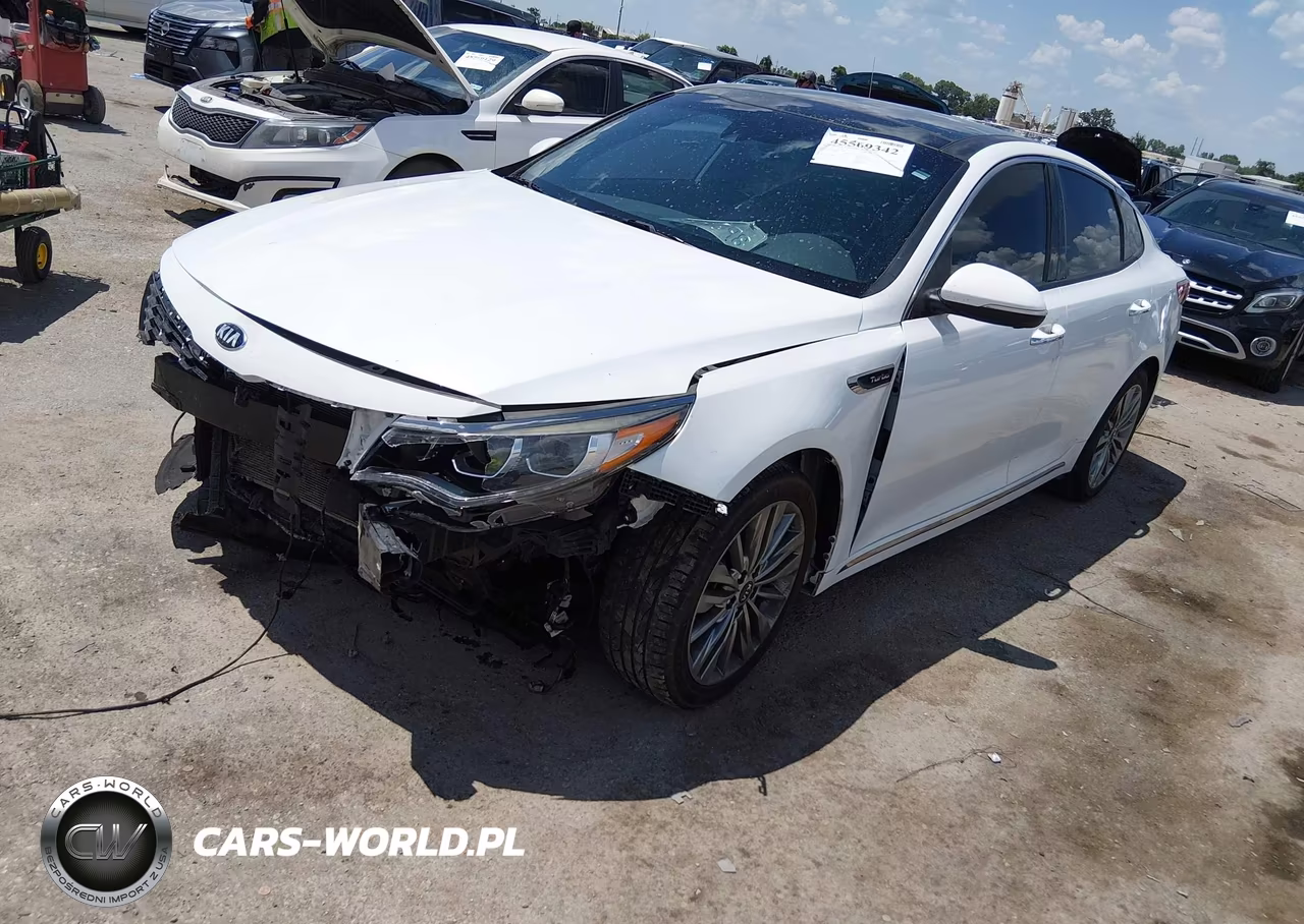 2019 Kia Optima Sx Turbo VIN:5XXGV4L28KG330037 - 2