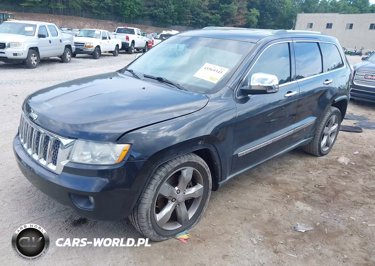 2011 Jeep Grand Cherokee Overland VIN:1J4RR6GT6BC543347 - 2