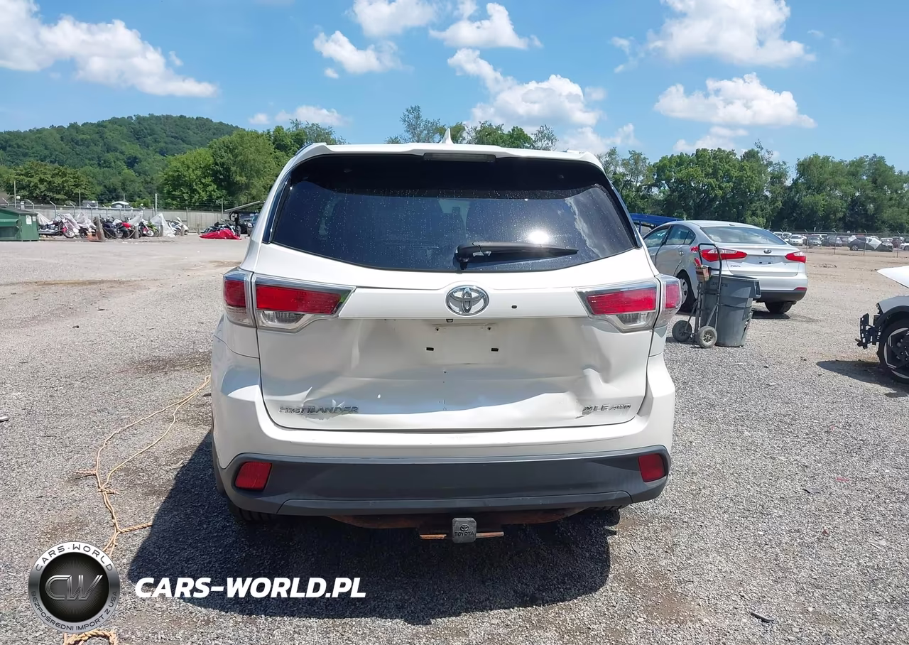 2014 Toyota Highlander Xle V6 VIN:5TDJKRFH2ES038978 - 16