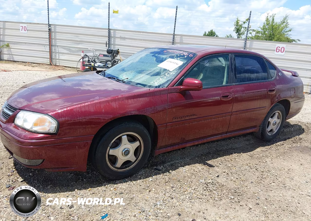 2002 Chevrolet Impala Ls VIN:2G1WH55K029307583 - 2