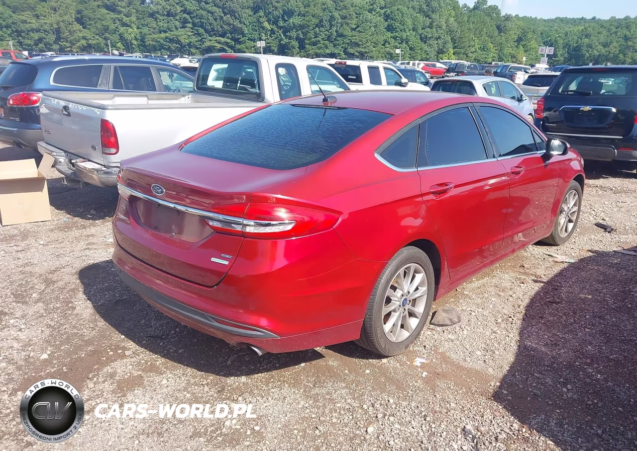 2017 Ford Fusion Se VIN:3FA6P0HD7HR269577 - 4