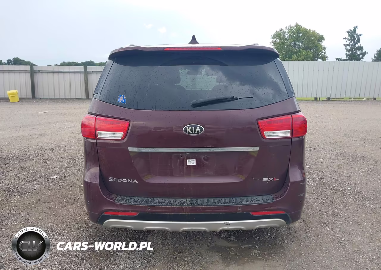 2015 Kia Sedona Sx Luxury VIN:KNDME5C13F6044505 - 16