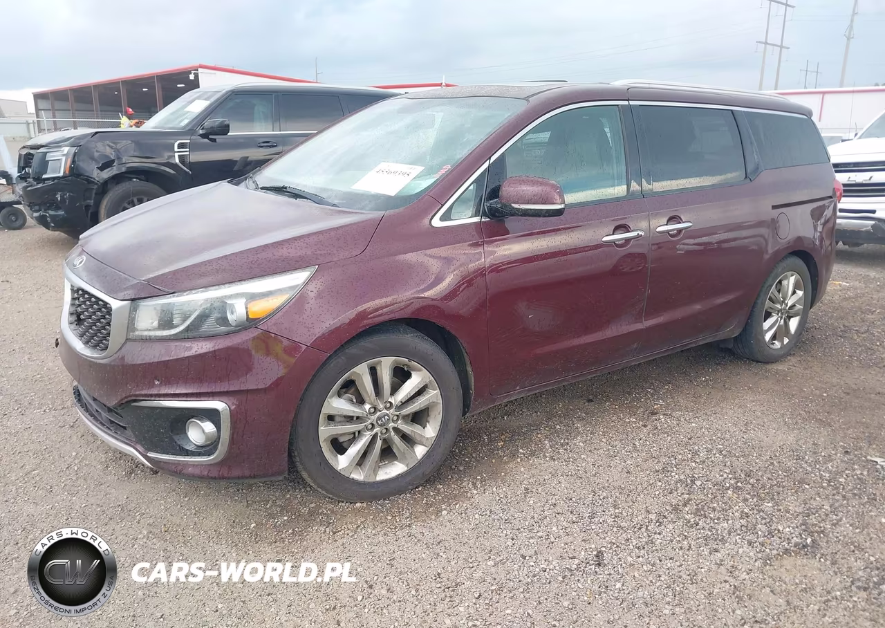 2015 Kia Sedona Sx Luxury VIN:KNDME5C13F6044505 - 2