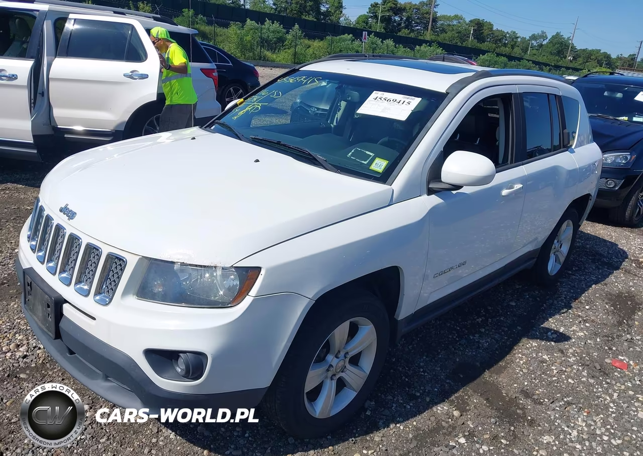 2014 Jeep Compass Latitude VIN:1C4NJDEBXED647770 - 2