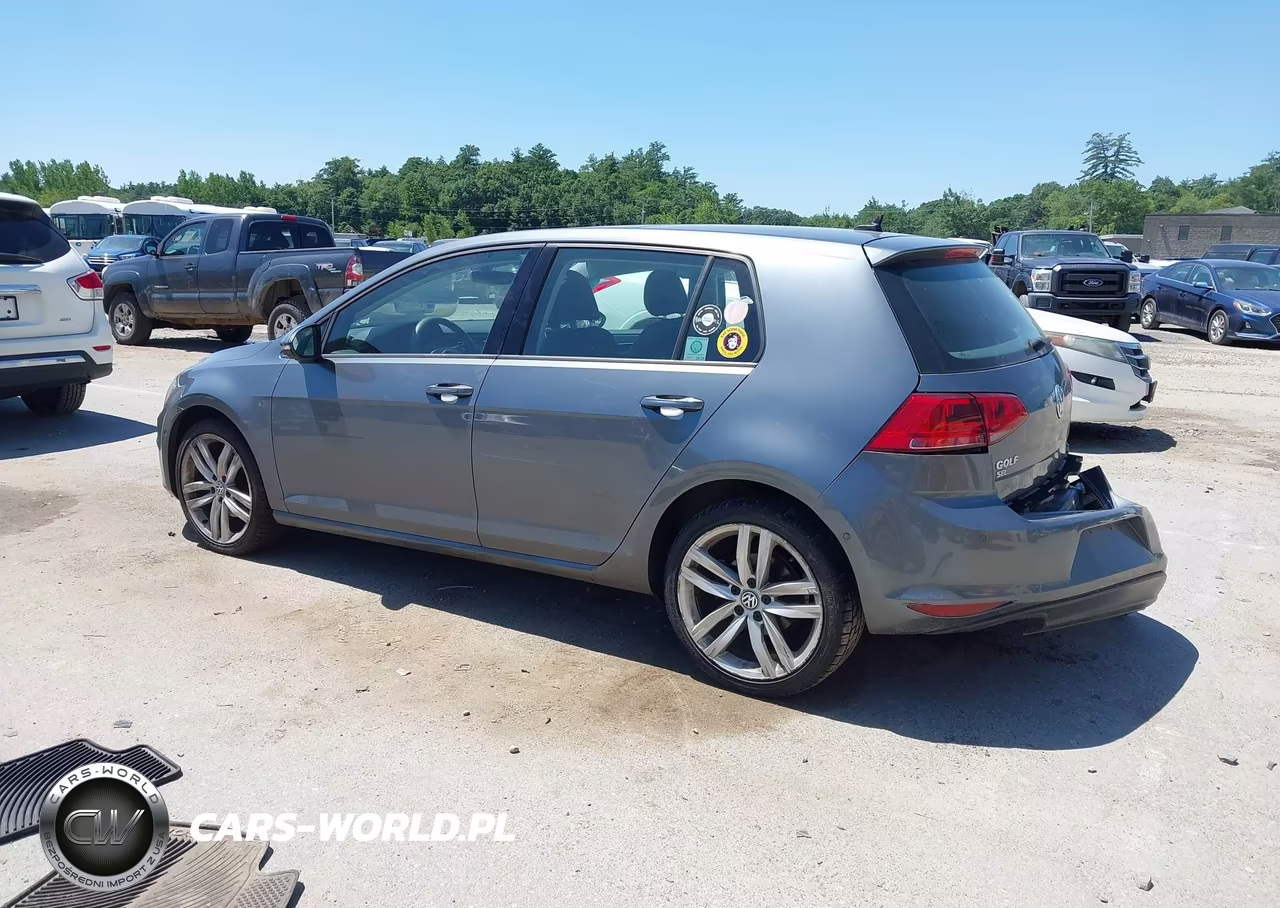 2017 Volkswagen Golf Tsi S 4-Door-Tsi Se 4-Door-Tsi Sel 4-Door-Tsi Wolfsburg Edition 4-Door VIN:3VW217AU1HM035989 - 3