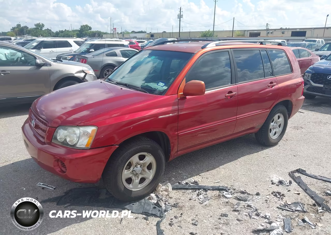 2003 Toyota Highlander VIN:JTEGD21A530053542 - 2