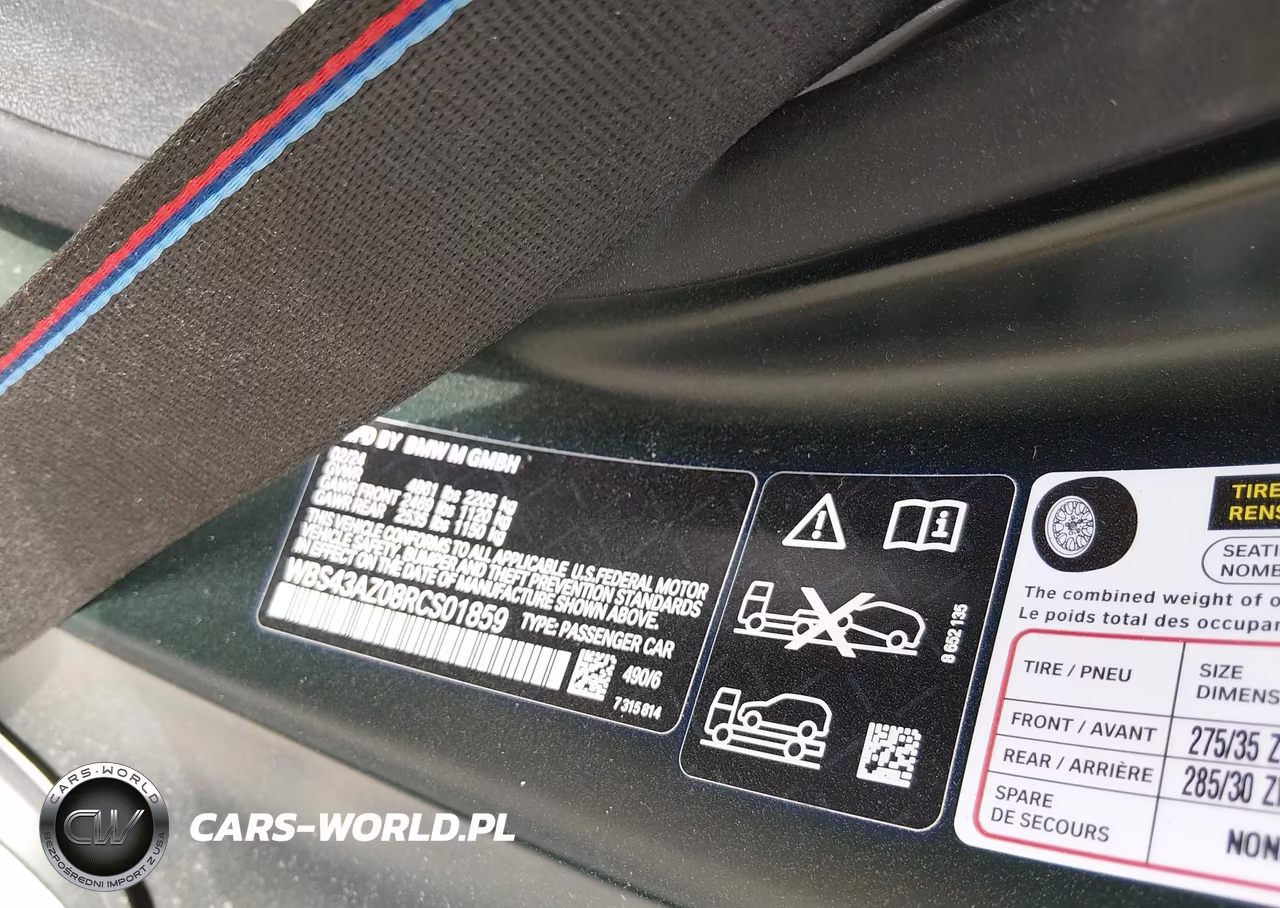 2024 BMW M4 Competition xDrive VIN:WBS43AZ08RCS01859 - 9