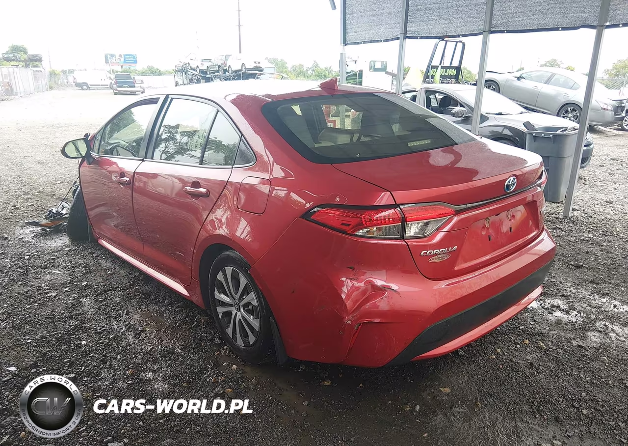 2020 Toyota Corolla Hybrid Le VIN:JTDEBRBE6LJ017932 - 3