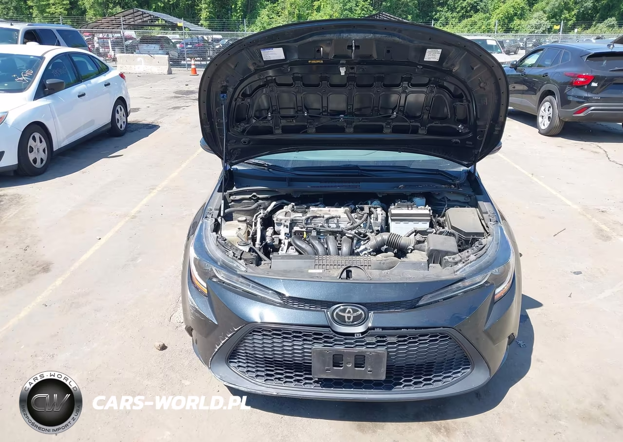 2021 Toyota Corolla Le VIN:5YFEPMAE5MP218689 - 10