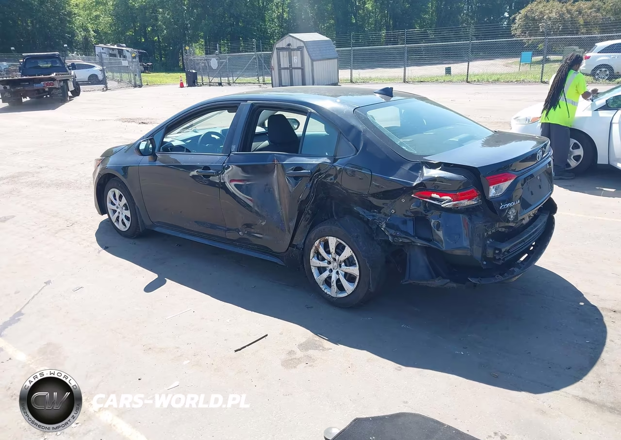 2021 Toyota Corolla Le VIN:5YFEPMAE5MP218689 - 3