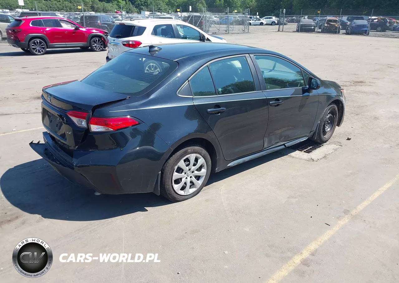 2021 Toyota Corolla Le VIN:5YFEPMAE5MP218689 - 4
