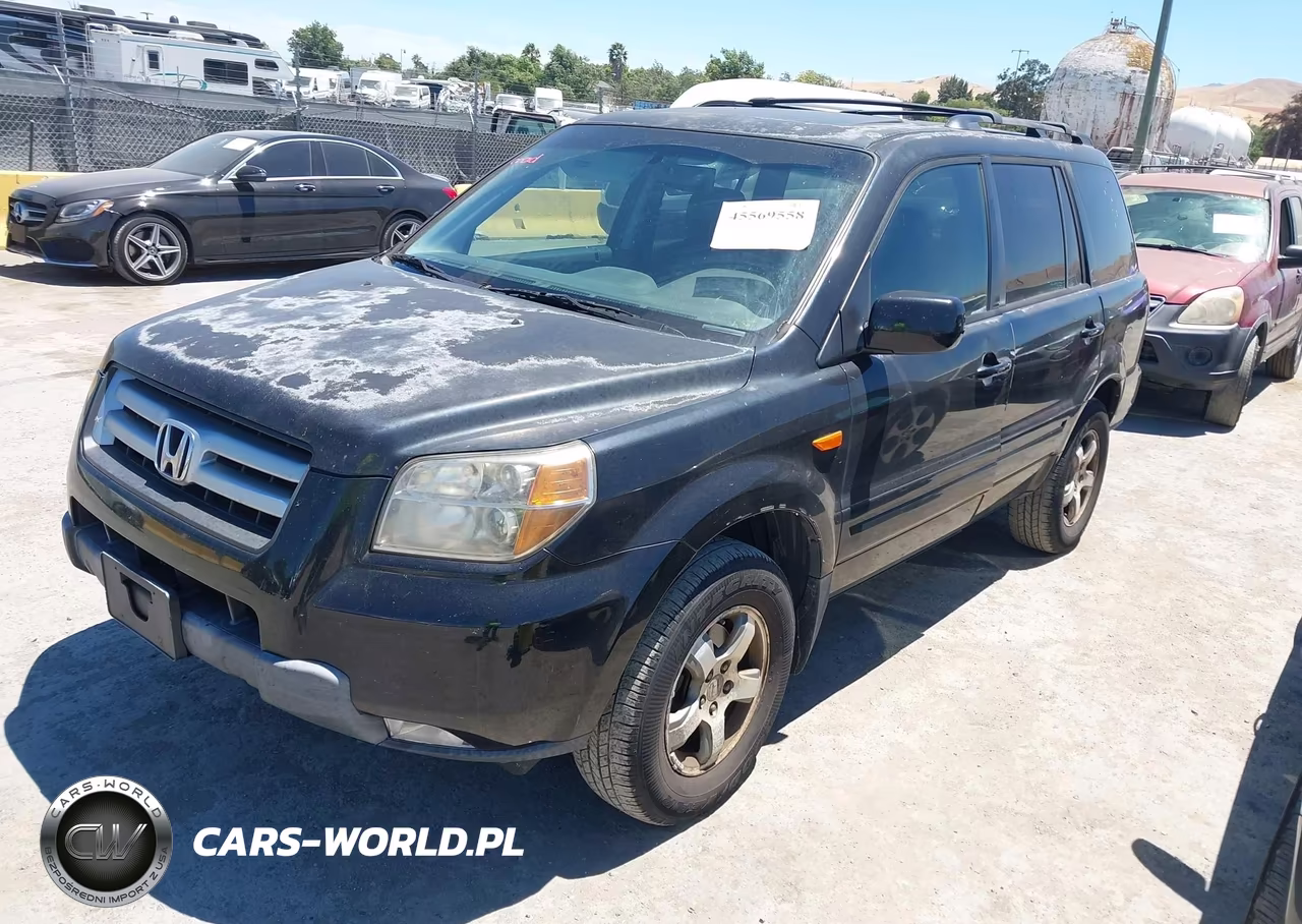 2008 Honda Pilot Ex-L VIN:5FNYF187X8B045775 - 2