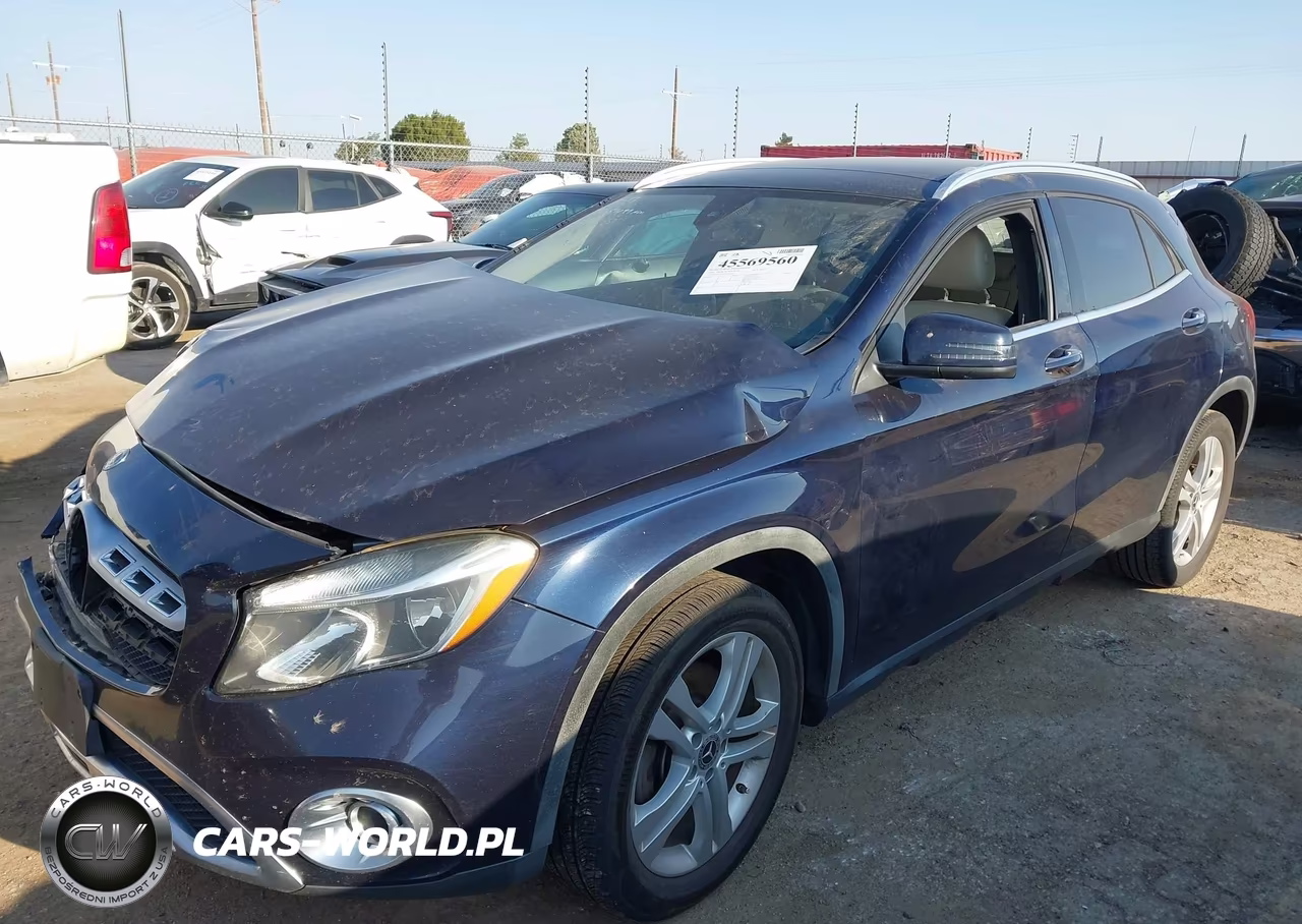 2018 Mercedes-Benz Gla 250 VIN:WDCTG4EB1JJ434119 - 2