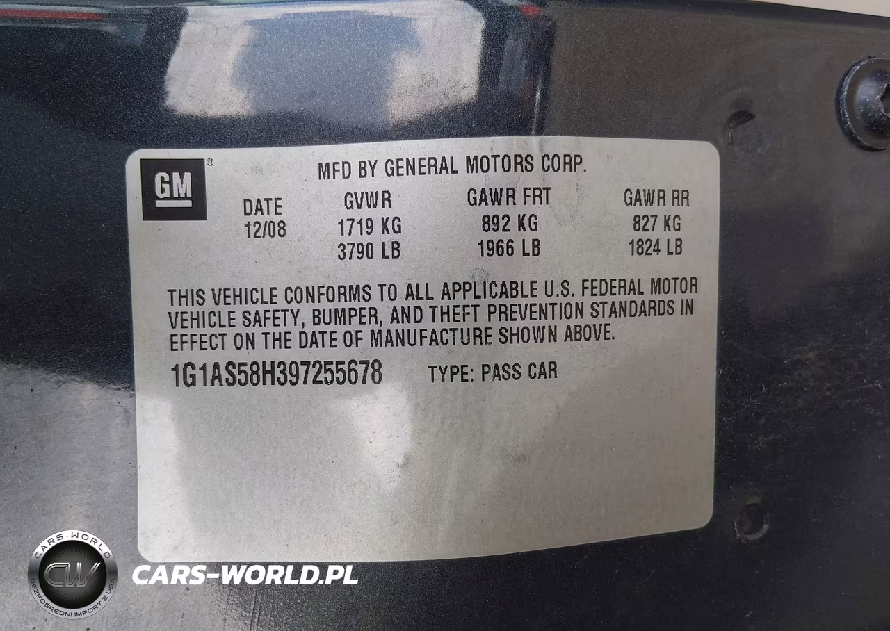2009 Chevrolet Cobalt Ls VIN:1G1AS58H397255678 - 9