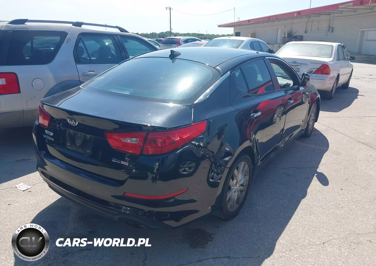 2015 Kia Optima Sx VIN:5XXGR4A74FG380538 - 4