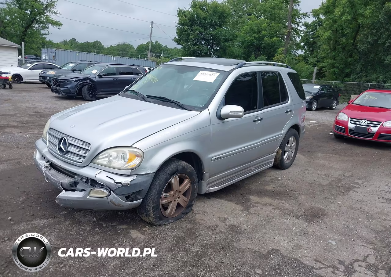 2005 Mercedes-Benz Ml 350 4Matic VIN:4JGAB57E25A535213 - 2