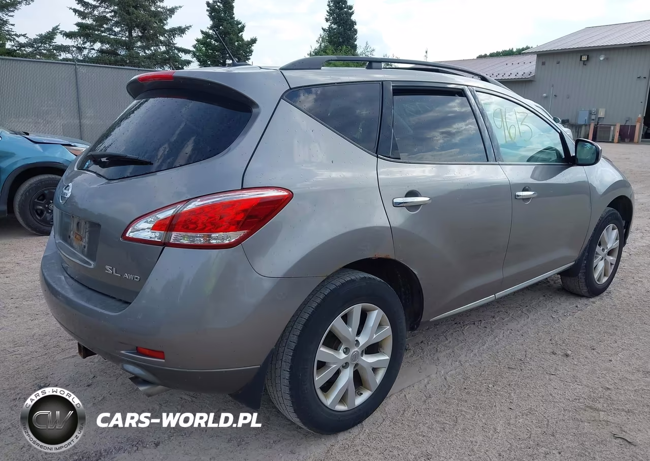 2012 Nissan Murano Sl VIN:JN8AZ1MW4CW203493 - 4