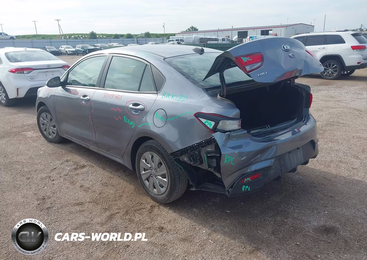 2020 Kia Rio S VIN:3KPA24AD1LE334038 - 3