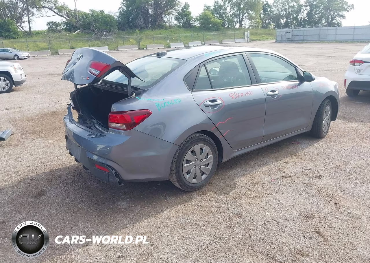 2020 Kia Rio S VIN:3KPA24AD1LE334038 - 4