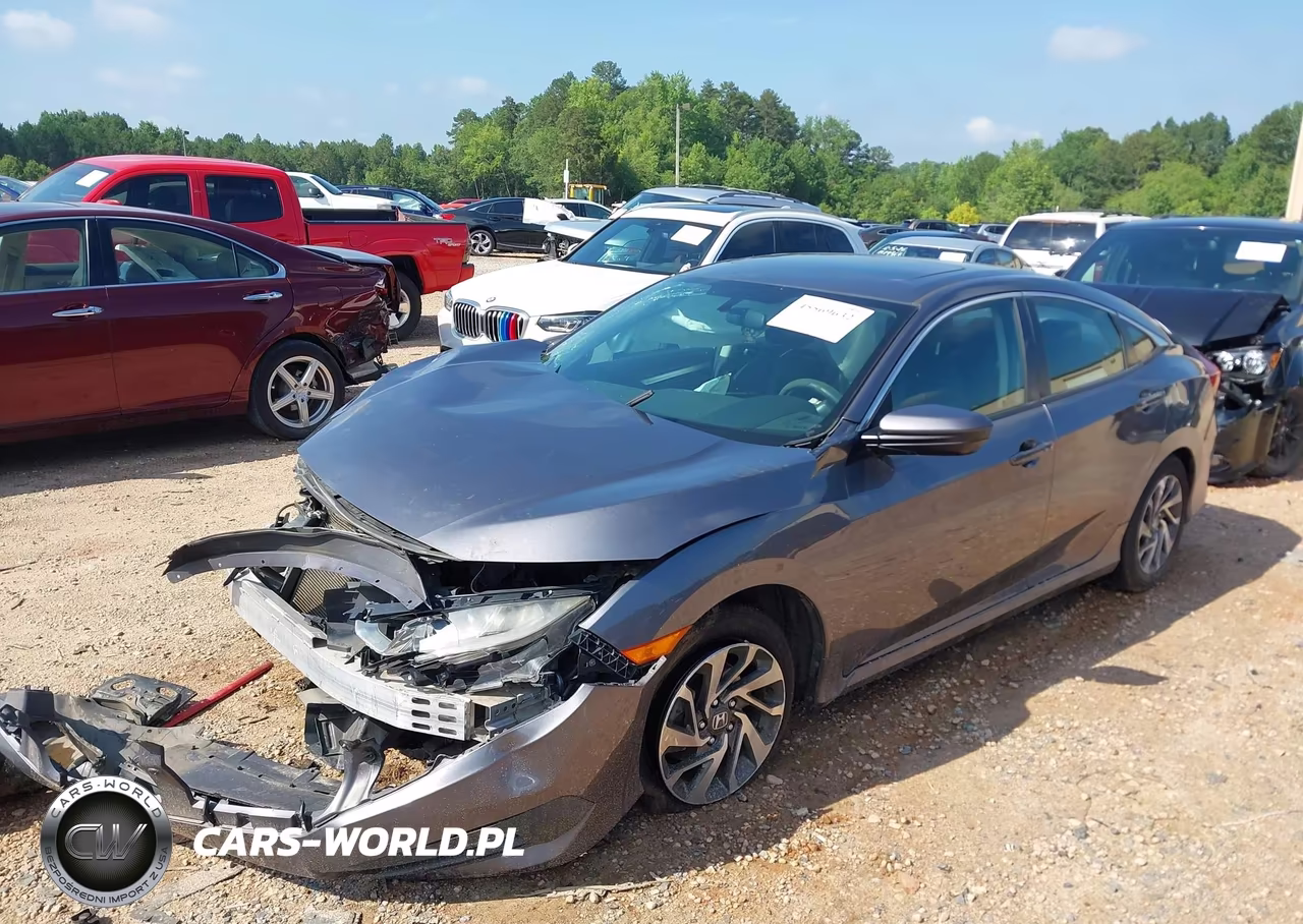 2017 Honda Civic Ex VIN:19XFC2F7XHE017991 - 2