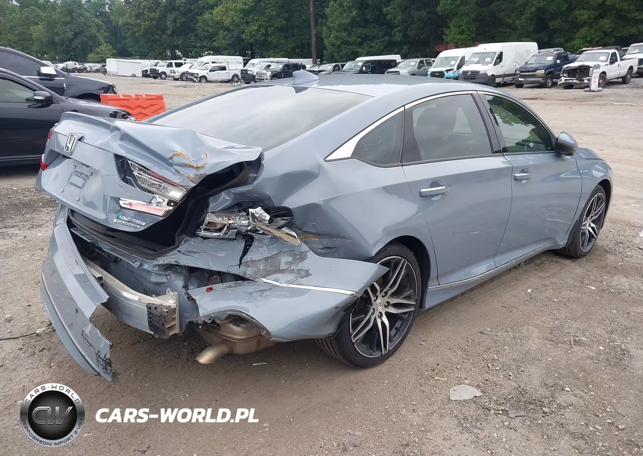 2022 Honda Accord Hybrid Touring VIN:1HGCV3F90NA021150 - 4