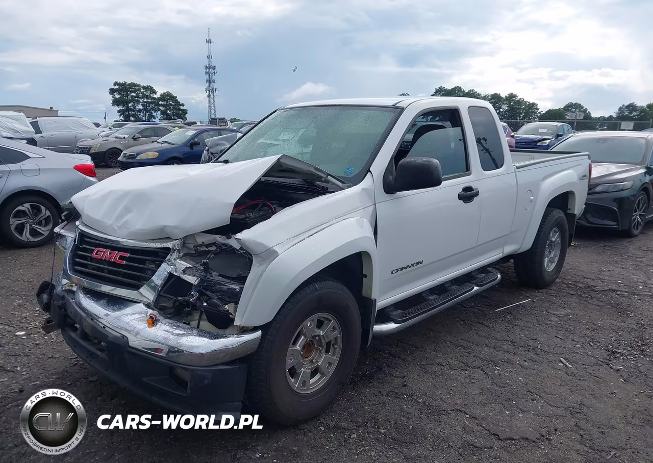 2005 GMC Canyon Sle VIN:1GTDS196058107633 - 2