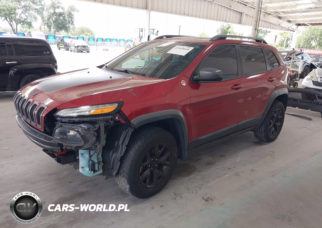 2016 Jeep Cherokee Trailhawk VIN:1C4PJMBS1GW104585 - 2