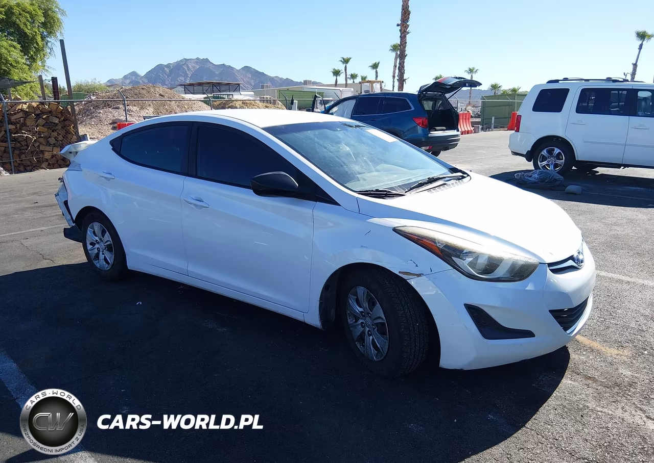 2016 Hyundai Elantra Se VIN:5NPDH4AE7GH733249 - 1