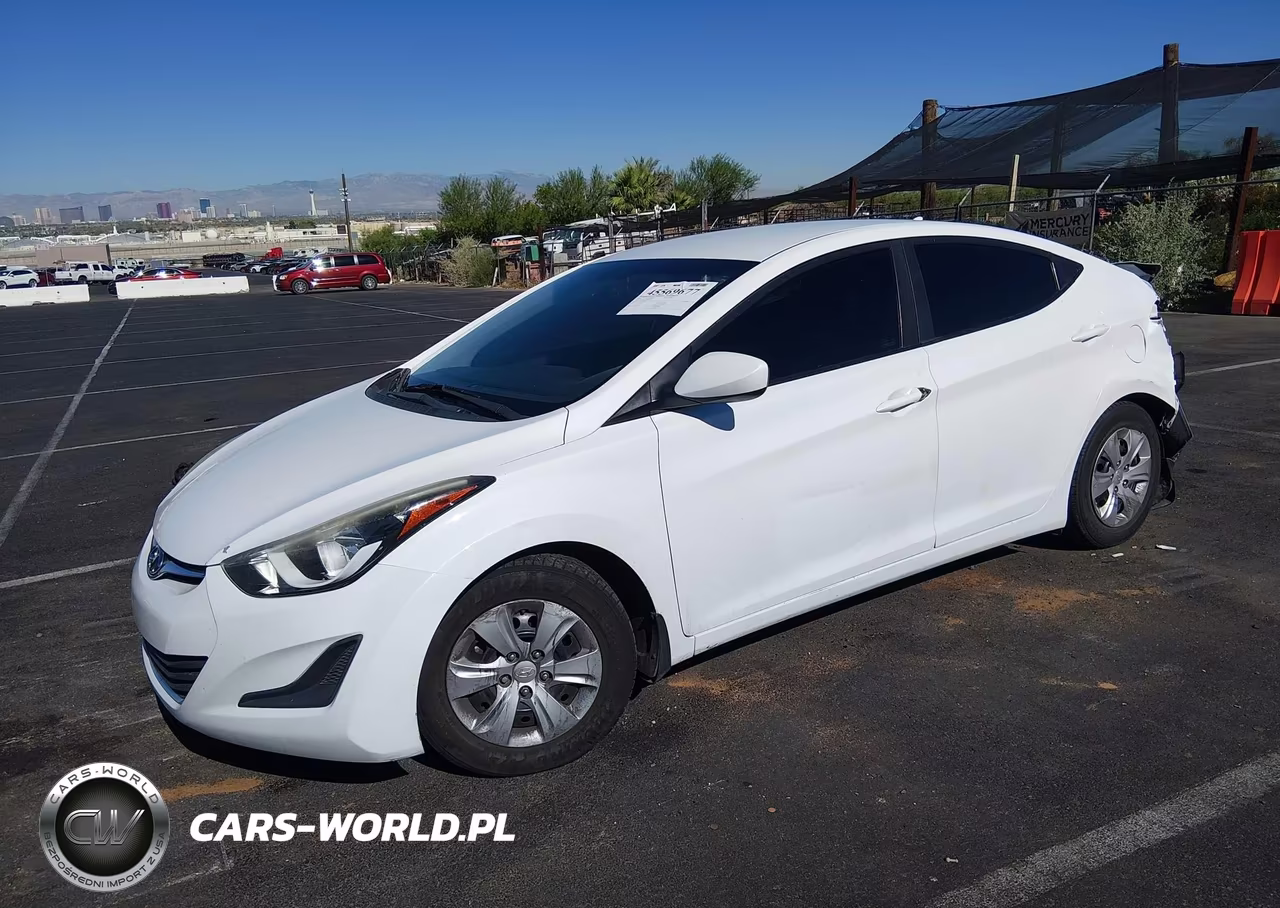 2016 Hyundai Elantra Se VIN:5NPDH4AE7GH733249 - 2