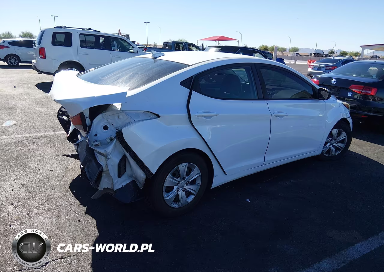 2016 Hyundai Elantra Se VIN:5NPDH4AE7GH733249 - 4
