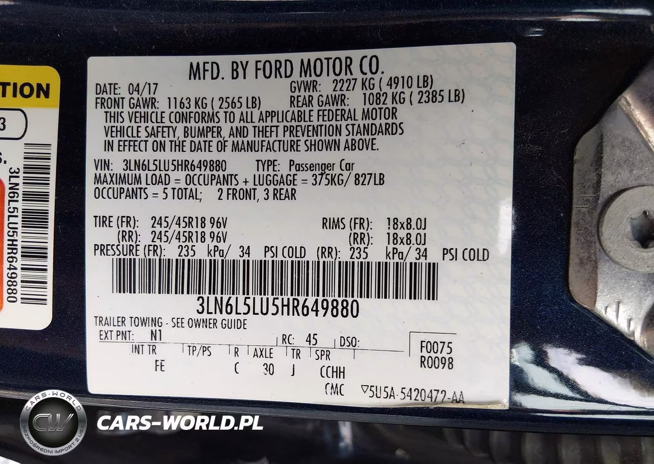 2017 Lincoln Mkz Hybrid Select VIN:3LN6L5LU5HR649880 - 9