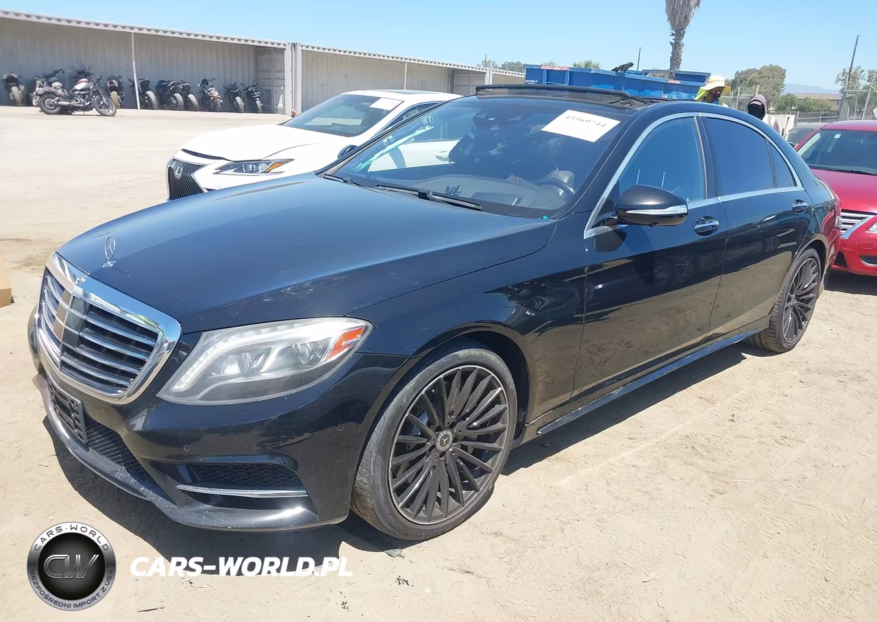 2017 Mercedes-Benz S 550 VIN:WDDUG8CB7HA334255 - 2