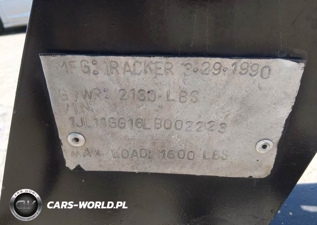 1993 Tracker Other VIN:000000BUJ70775990 - 11
