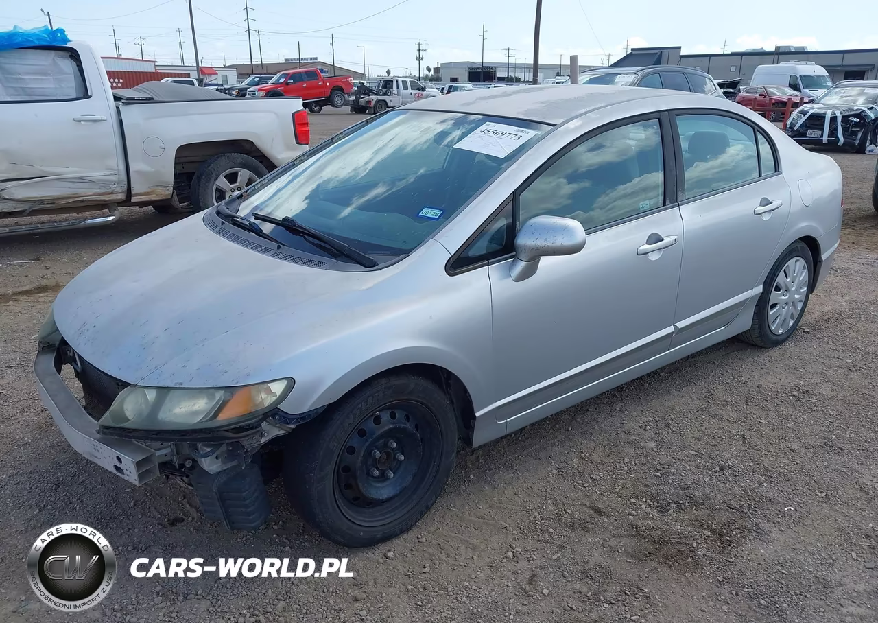 2010 Honda Civic Lx VIN:2HGFA1F50AH326606 - 2