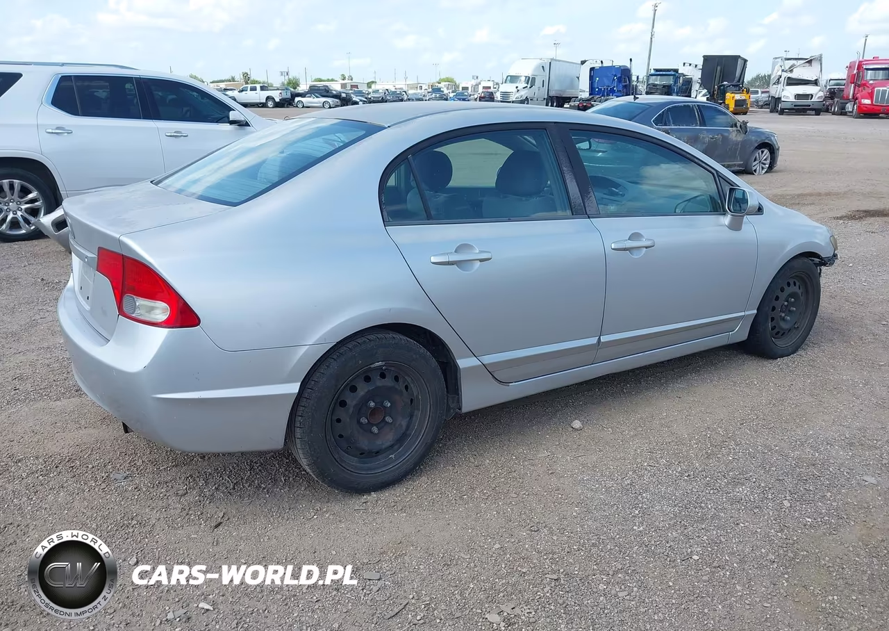 2010 Honda Civic Lx VIN:2HGFA1F50AH326606 - 4