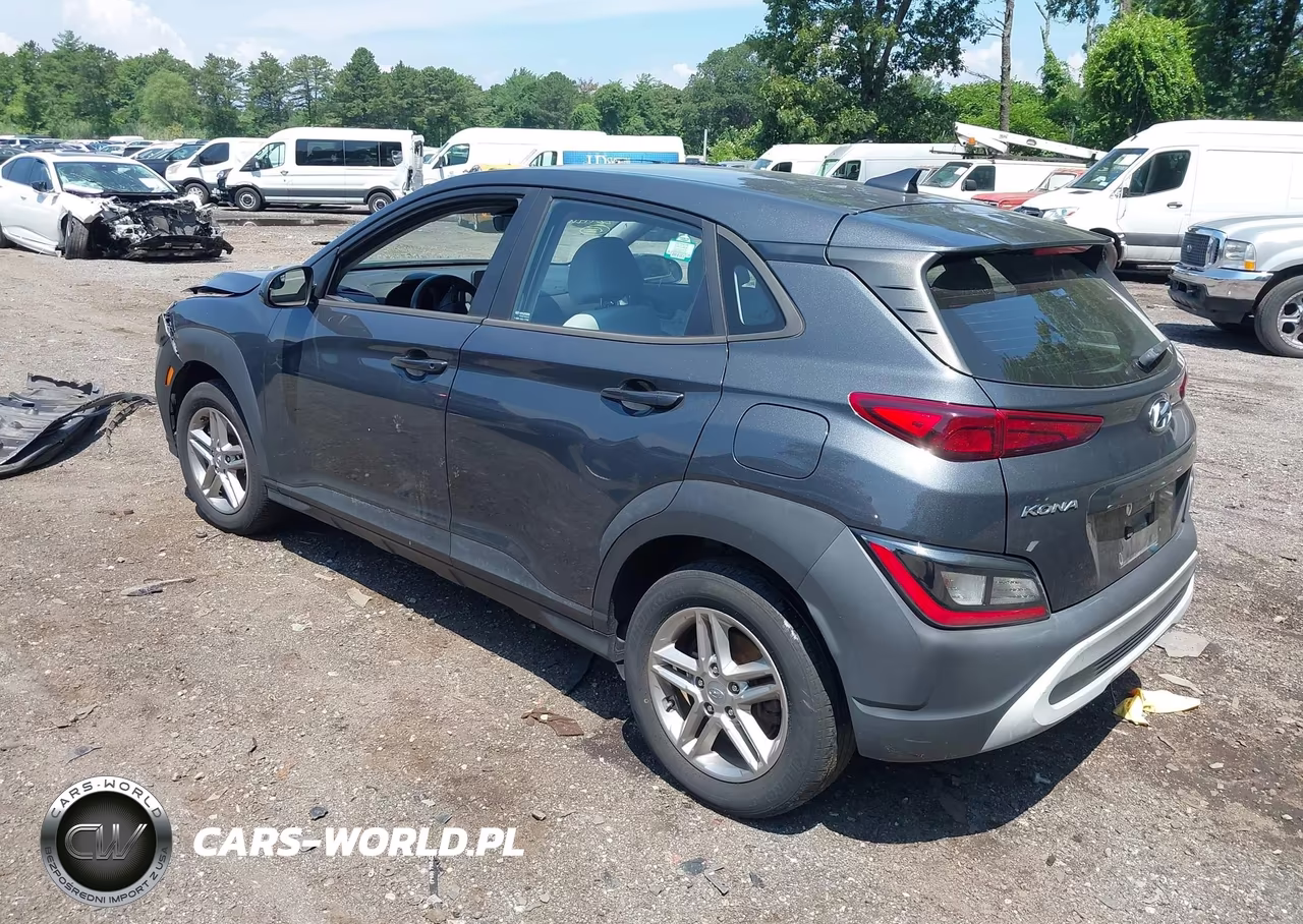 2022 Hyundai Kona Se VIN:KM8K2CAB1NU796144 - 3