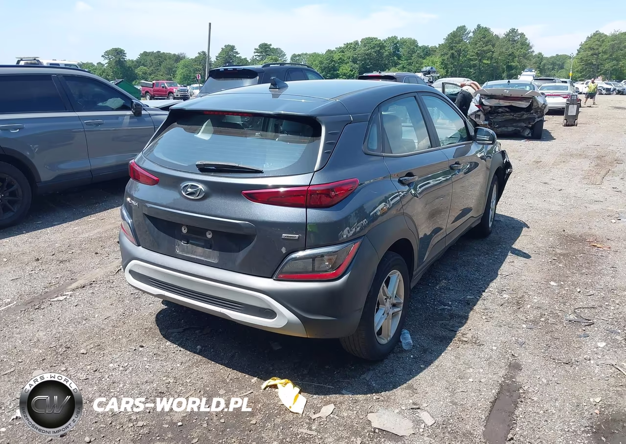 2022 Hyundai Kona Se VIN:KM8K2CAB1NU796144 - 4