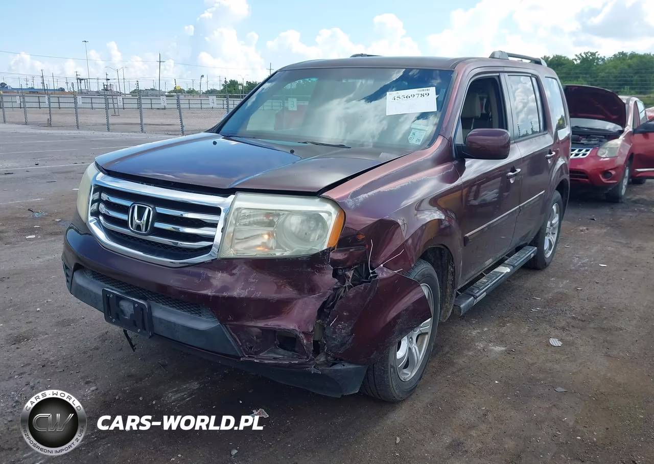 2013 Honda Pilot Ex VIN:5FNYF3H42DB003063 - 2