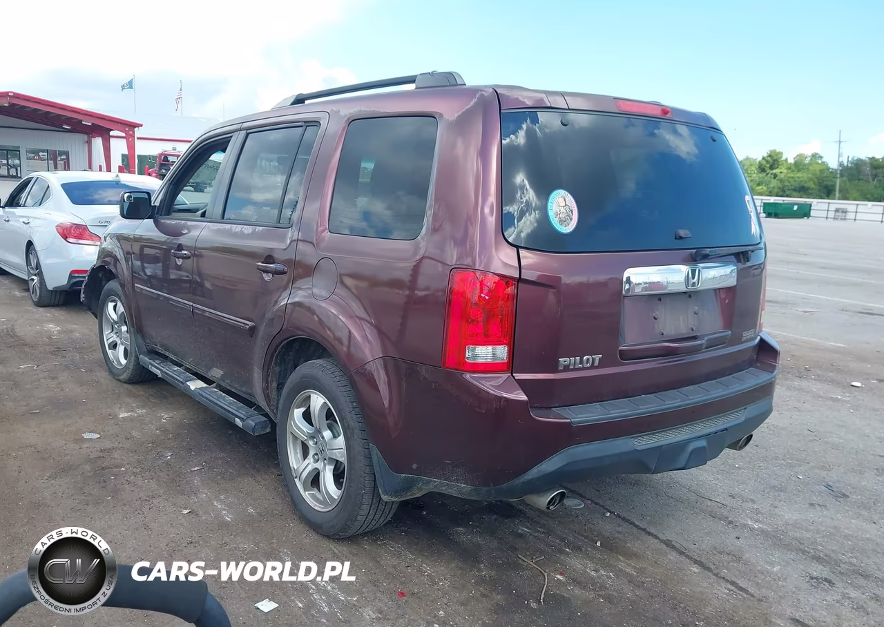2013 Honda Pilot Ex VIN:5FNYF3H42DB003063 - 3
