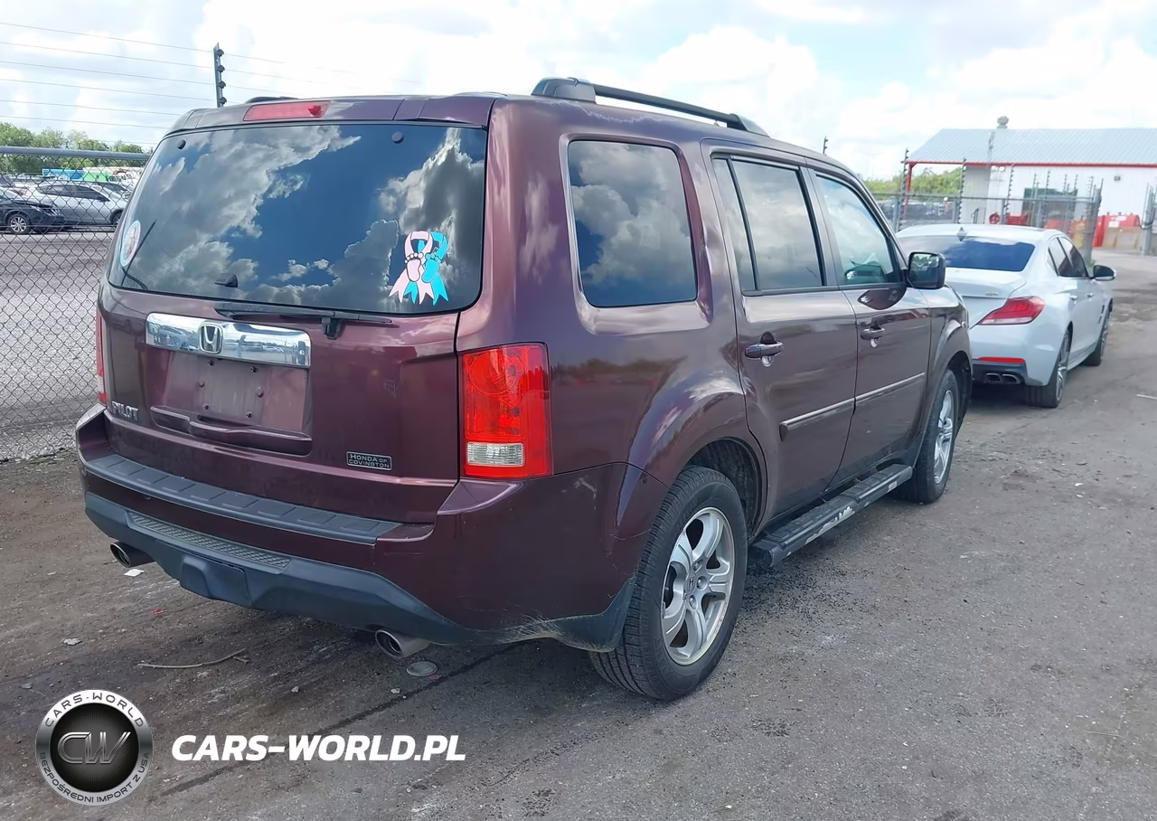 2013 Honda Pilot Ex VIN:5FNYF3H42DB003063 - 4
