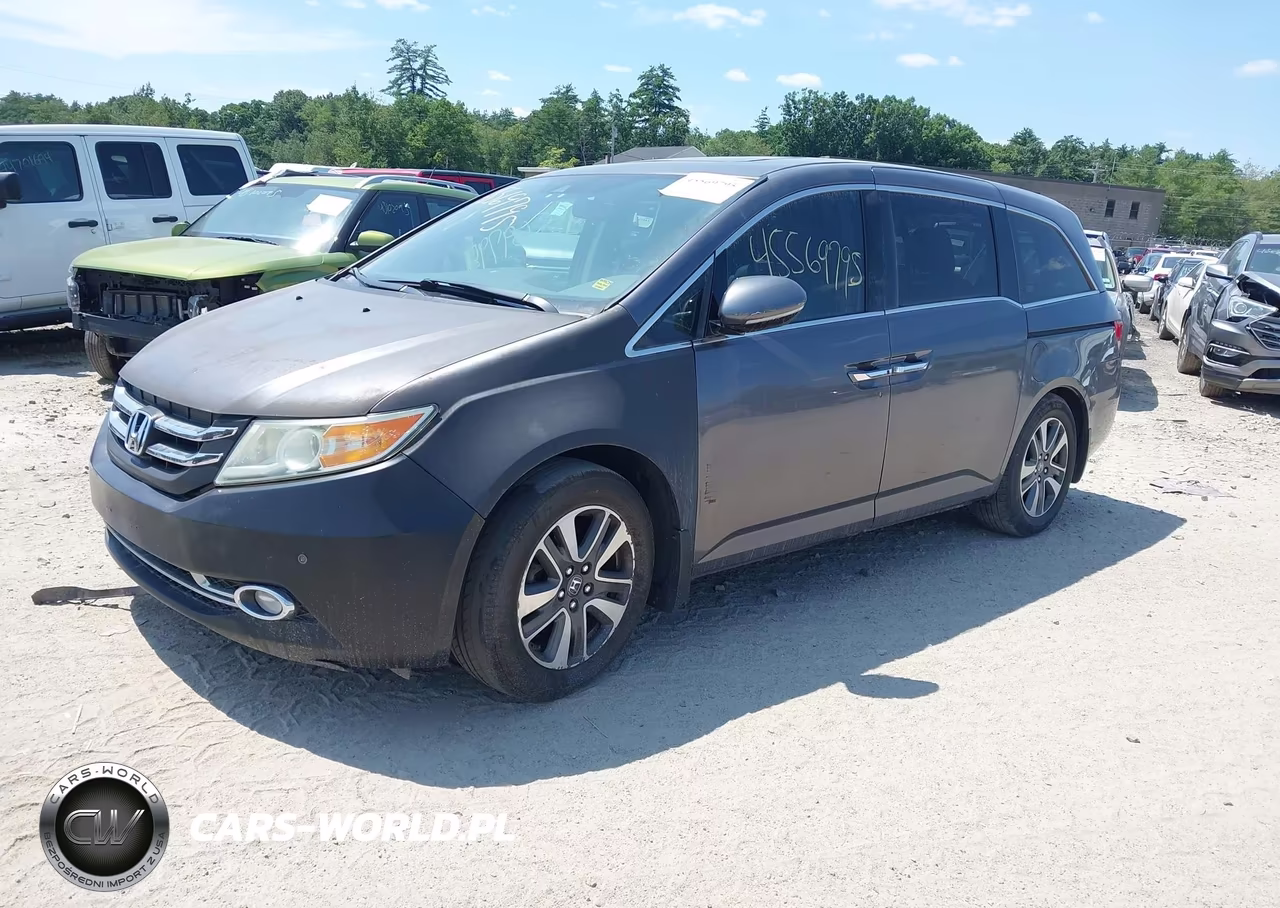 2015 Honda Odyssey Touring-Touring Elite VIN:5FNRL5H98FB077367 - 2