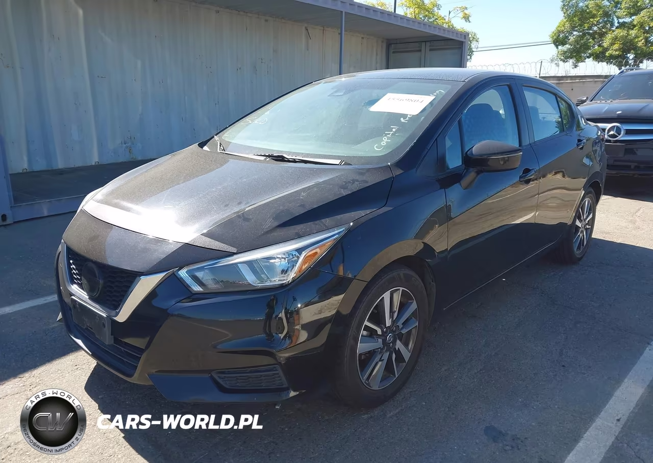 2021 Nissan Versa Sv Xtronic Cvt VIN:3N1CN8EV2ML833876 - 2