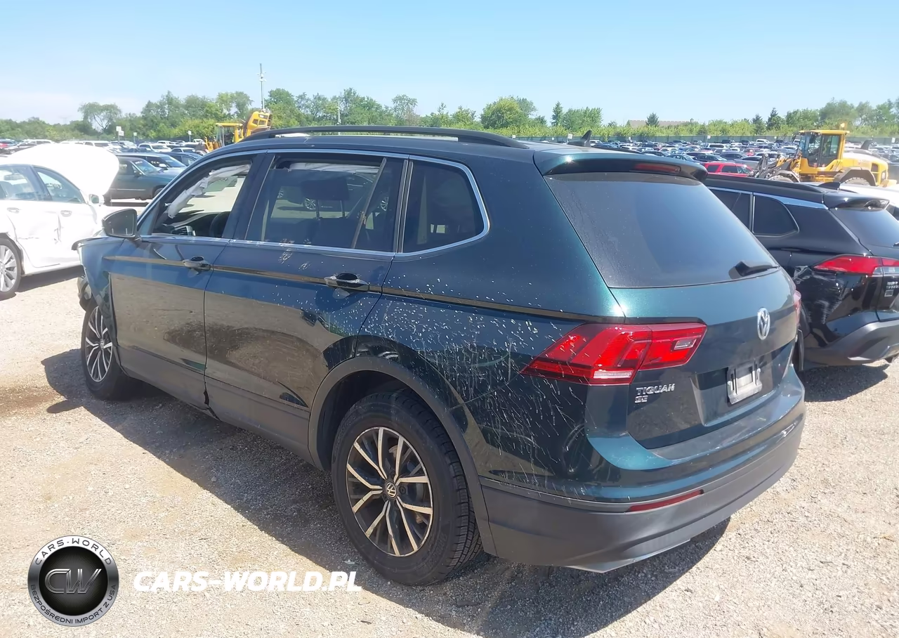 2019 Volkswagen Tiguan 2.0T Se-2.0T Sel-2.0T Sel R-Line-2.0T Sel R-Line Black VIN:3VV2B7AX3KM189669 - 3